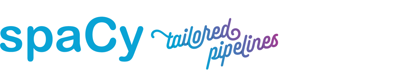spaCy Tailored Pipelines