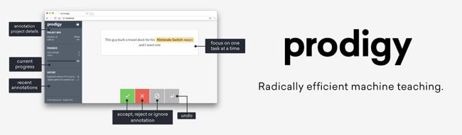 Prodigy: Radically efficient machine teaching